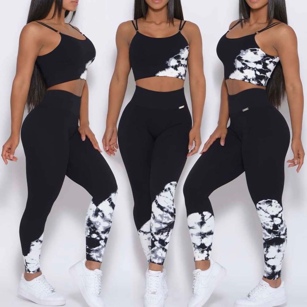 Bombshell Sportswear Ribbed Tie Dye Set